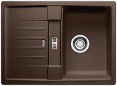 BLANCO LEXA 40 S, SILGRANIT, coffee, w/o drain remote control, reversible, 400 mm min. cabinet size