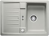 BLANCO LEXA 40 S, SILGRANIT, pearl grey, with drain remote control, reversible, 400 mm min. cabinet size