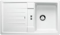 BLANCO LEXA 45 S, SILGRANIT, white, w/o drain remote control, reversible, 450 mm min. cabinet size