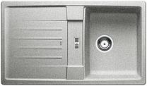 BLANCO LEXA 45 S, SILGRANIT, greystone, w/o drain remote control, reversible, 450 mm min. cabinet size