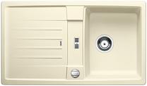 BLANCO LEXA 45 S, SILGRANIT, jasmine, with drain remote control, reversible, 450 mm min. cabinet size