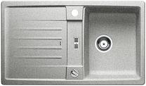 BLANCO LEXA 45 S, SILGRANIT, greystone, with drain remote control, reversible, 450 mm min. cabinet size