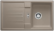 BLANCO LEXA 45 S, SILGRANIT, tartufo, w/o drain remote control, reversible, 450 mm min. cabinet size