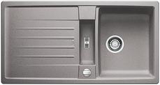BLANCO LEXA 5 S, SILGRANIT, alu metallic, with drain remote control, reversible, 500 mm min. cabinet size