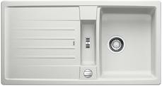BLANCO LEXA 5 S, SILGRANIT, silk grey, with drain remote control, reversible, 500 mm min. cabinet size