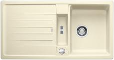BLANCO LEXA 5 S, SILGRANIT, jasmine, with drain remote control, reversible, 500 mm min. cabinet size