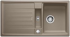 BLANCO LEXA 5 S, SILGRANIT, tartufo, with drain remote control, reversible, 500 mm min. cabinet size