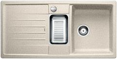 BLANCO LEXA 6 S, SILGRANIT, sand, with drain remote control, with accessories, reversible, 600 mm min. cabinet size