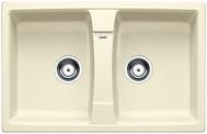 BLANCO LEXA 8, SILGRANIT, jasmine, w/o drain remote control, reversible, 800 mm min. cabinet size