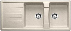 BLANCO LEXA 8 S, SILGRANIT, sand, w/o drain remote control, reversible, 800 mm min. cabinet size