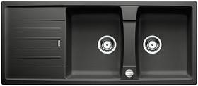 BLANCO LEXA 8 S, SILGRANIT, anthracite, with drain remote control, reversible, 800 mm min. cabinet size