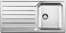 BLANCO LIVIT XL 5 S, Stainless steel brushed finish, w/o drain remote control, reversible, 500 mm min. cabinet size