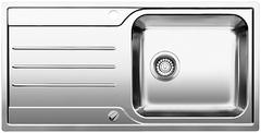 BLANCO MEDIAN XL 6 S-IF, Stainless steel brushed finish, with drain remote control, reversible, 600 mm min. cabinet size