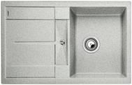 BLANCO METRA 45 S, SILGRANIT, greystone, w/o drain remote control, reversible, 450 mm min. cabinet size