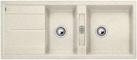 BLANCO METRA 8 S, SILGRANIT, sand, w/o drain remote control, reversible, 800 mm min. cabinet size