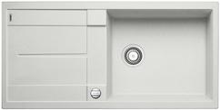 BLANCO METRA XL 6 S, SILGRANIT, silk grey, with drain remote control, reversible, 600 mm min. cabinet size