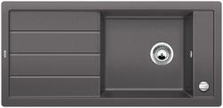 BLANCO MEVIT XL 6 S, SILGRANIT, rock grey, with drain remote control, reversible, 600 mm min. cabinet size
