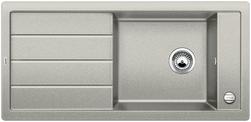 BLANCO MEVIT XL 6 S, SILGRANIT, pearl grey, with drain remote control, reversible, 600 mm min. cabinet size