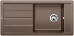 BLANCO MEVIT XL 6 S, SILGRANIT, coffee, w/o drain remote control, reversible, 600 mm min. cabinet size