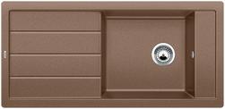 BLANCO MEVIT XL 6 S, SILGRANIT, nutmeg, w/o drain remote control, reversible, 600 mm min. cabinet size