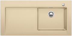 BLANCO MODEX-M 60, SILGRANIT, champagne, with drain remote control, with accessories, bowl right, 600 mm min. cabinet size