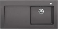 BLANCO MODEX-M 60, SILGRANIT, rock grey, with drain remote control, with accessories, bowl right, 600 mm min. cabinet size