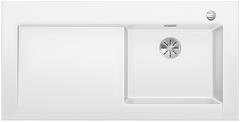 BLANCO MODEX-M 60, SILGRANIT, white, with drain remote control, with accessories, bowl right, 600 mm min. cabinet size