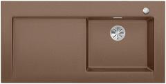 BLANCO MODEX-M 60, SILGRANIT, nutmeg, with drain remote control, with accessories, bowl right, 600 mm min. cabinet size