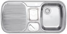 BLANCO MULTI-BOX, Stainless steel satin polish, incl. plastic colander, Bowl right, 600 mm min. cabinet size