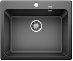 BLANCO NAYA 6-F, SILGRANIT, anthracite, w/o drain remote control, w/o bowl layout, 600 mm min. cabinet size