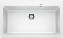BLANCO NAYA XL 9-F, SILGRANIT, white, w/o waste fitting, w/o bowl layout, 900 mm min. cabinet size