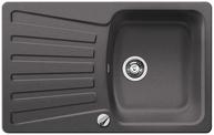 BLANCO NOVA 45 S, SILGRANIT, rock grey, with drain remote control, reversible, 450 mm min. cabinet size