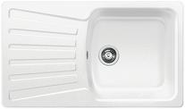 BLANCO NOVA 5 S, SILGRANIT, white, w/o drain remote control, reversible, 500 mm min. cabinet size