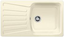 BLANCO NOVA 5 S, SILGRANIT, jasmine, w/o drain remote control, with siphon, reversible, 500 mm min. cabinet size