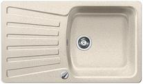 BLANCO NOVA 5 S, SILGRANIT, sand, with drain remote control, reversible, 500 mm min. cabinet size