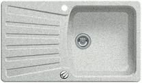 BLANCO NOVA 5 S, SILGRANIT, greystone, with drain remote control, reversible, 500 mm min. cabinet size