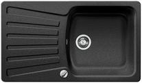 BLANCO NOVA 5 S, SILGRANIT, anthracite, with drain remote control, reversible, 500 mm min. cabinet size