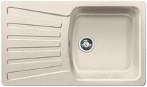 BLANCO NOVA 5 S, SILGRANIT, sand, w/o drain remote control, reversible, 500 mm min. cabinet size