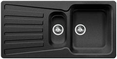 BLANCO NOVA 6 S, SILGRANIT, anthracite, w/o drain remote control, with siphon, reversible, 600 mm min. cabinet size