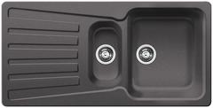 BLANCO NOVA 6 S, SILGRANIT, rock grey, w/o drain remote control, reversible, 600 mm min. cabinet size