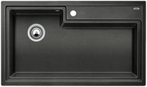 BLANCO PLENTA, SILGRANIT, anthracite, w/o drain remote control, w/o accessories, w/o bowl layout, 900 mm min. cabinet size
