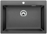 BLANCO PLEON 8, SILGRANIT, anthracite, w/o drain remote control, w/o bowl layout, 800 mm min. cabinet size