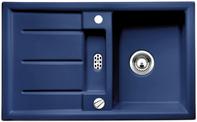 BLANCO PRION 45 S, Ceramic PuraPlus, cobalt blue, with drain remote control, reversible, 450 mm min. cabinet size
