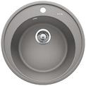 BLANCO RIONA 45, SILGRANIT, alu metallic, w/o drain remote control, w/o bowl layout, 450 mm min. cabinet size