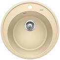 BLANCO RIONA 45, SILGRANIT, champagne, w/o drain remote control, w/o bowl layout, 450 mm min. cabinet size