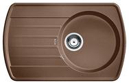 BLANCO RONDOVAL 45 S, SILGRANIT, nutmeg, w/o drain remote control, reversible, 450 mm min. cabinet size