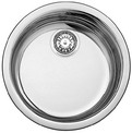 BLANCORONDO, Stainless steel brushed finish, w/o drain remote control, w/o bowl layout, 450 mm min. cabinet size