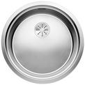 BLANCO RONIS-IF, Stainless steel satin polish, w/o drain remote control, w/o bowl layout, 600 mm min. cabinet size