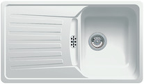 BLANCO SONA 45 S, SILDURAN, nubus, w/o drain remote control, reversible, 450 mm min. cabinet size