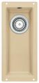 BLANCO SUBLINE 160-U, SILGRANIT until 10-2008, champagne, w/o drain remote control, w/o bowl layout, 300 mm min. cabinet size